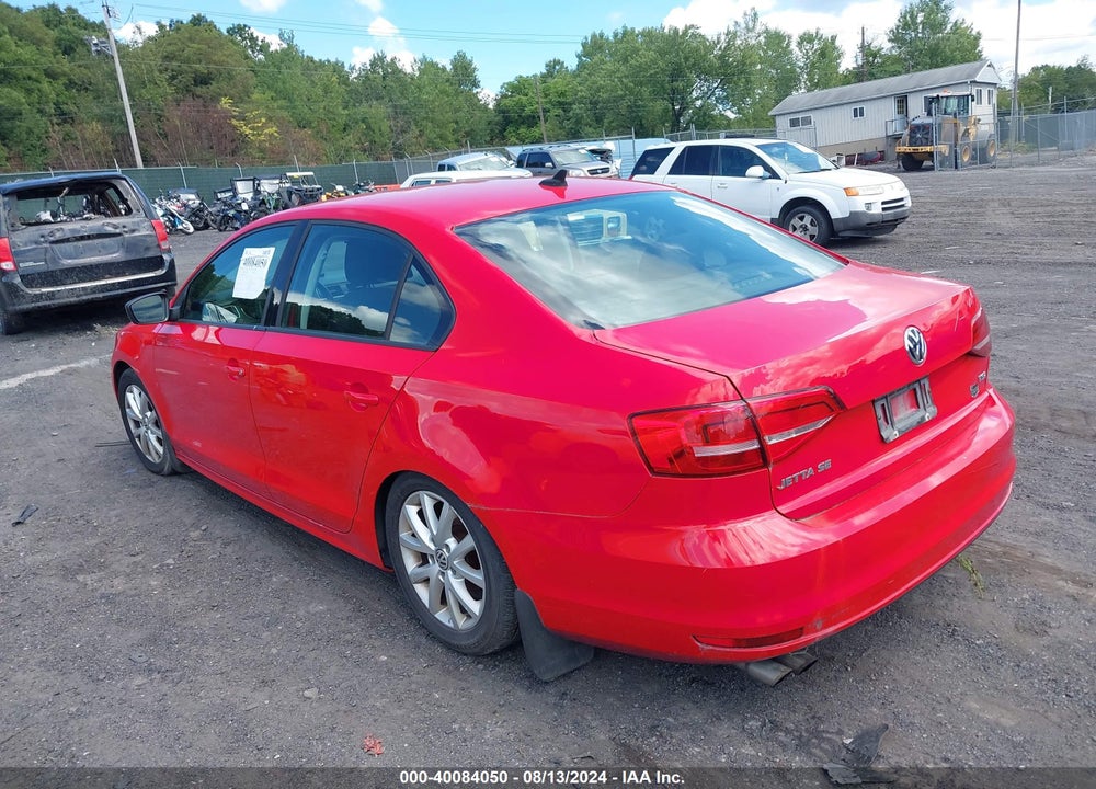2015 VOLKSWAGEN JETTA 1.8T SE VIN: 3VWD17AJ3FM304358