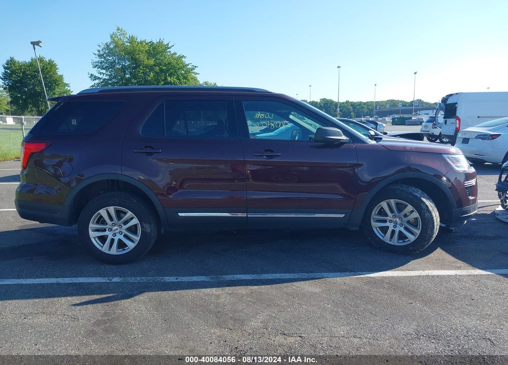 2018 FORD EXPLORER XLT VIN: 1FM5K8D89JGA11100
