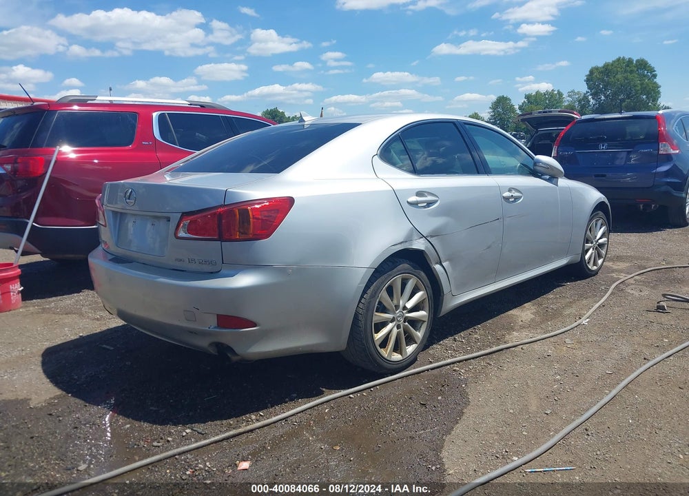 2009 LEXUS IS 250 VIN: JTHCK262995030754