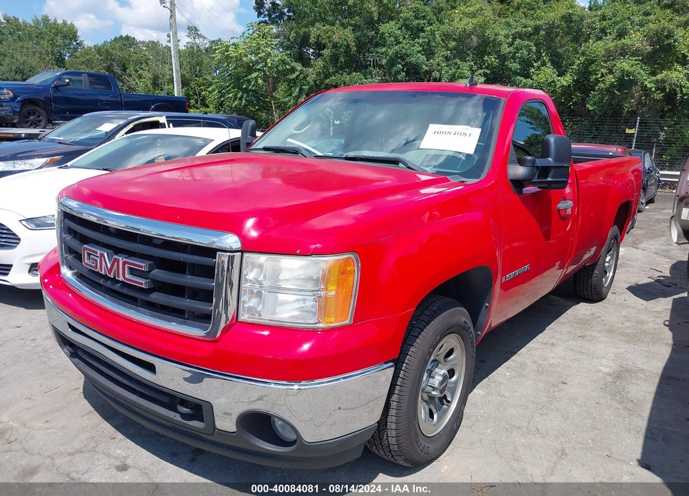 2008 GMC SIERRA 1500 VIN: 1GTEC14C68Z305727