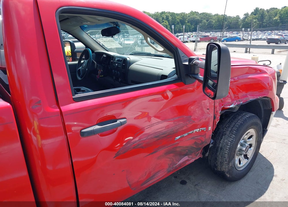2008 GMC SIERRA 1500 VIN: 1GTEC14C68Z305727