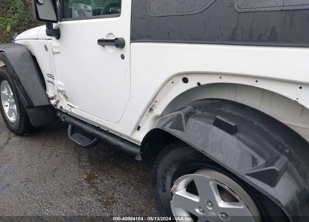 2015 JEEP WRANGLER SPORT VIN: 1C4AJWAG2FL727258