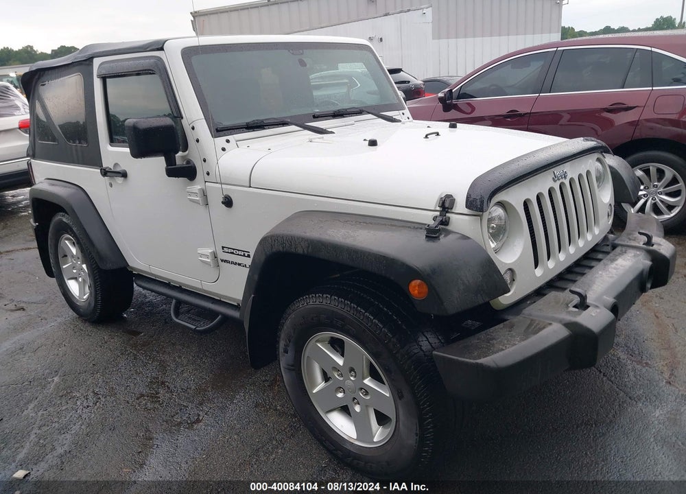 2015 JEEP WRANGLER SPORT VIN: 1C4AJWAG2FL727258