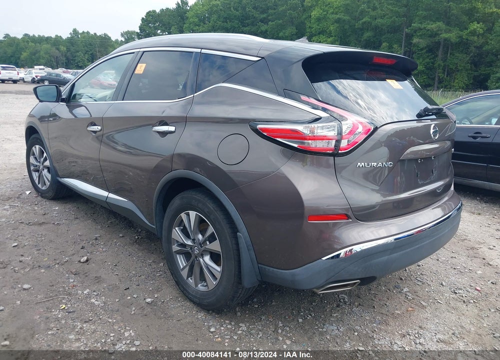 2016 NISSAN MURANO SL VIN: 5N1AZ2MG9GN140652