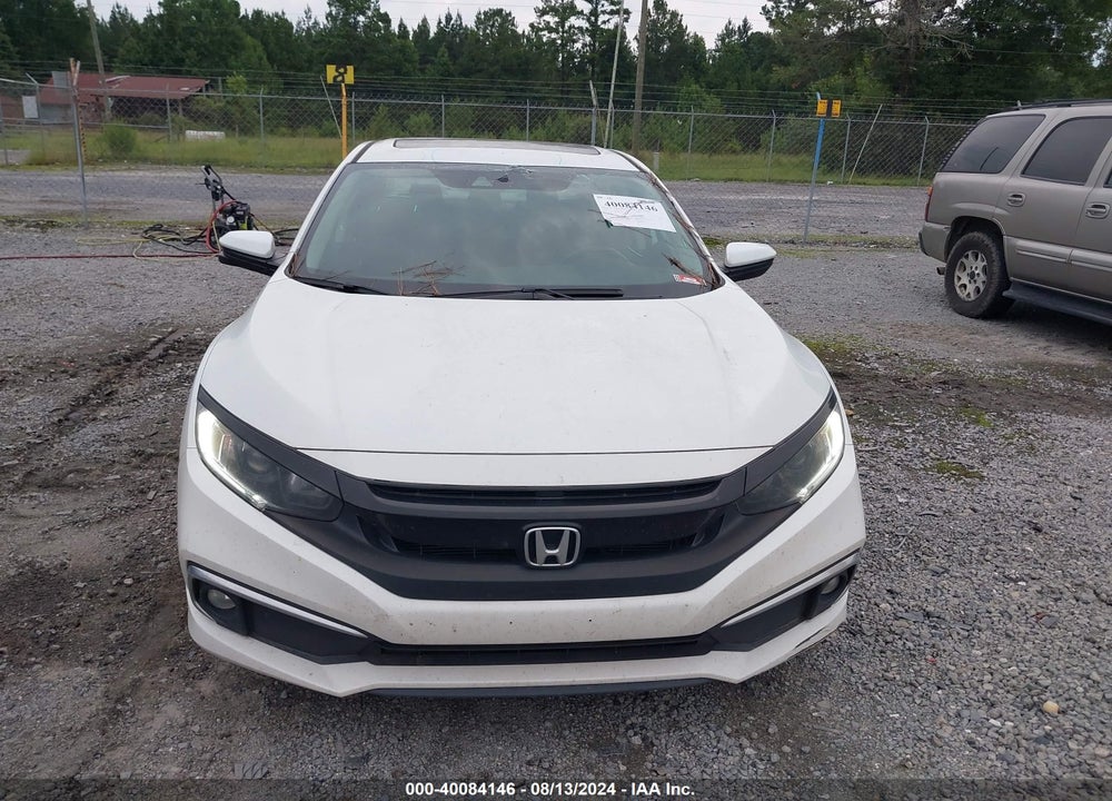2019 HONDA CIVIC EX VIN: 19XFC1F35KE013281