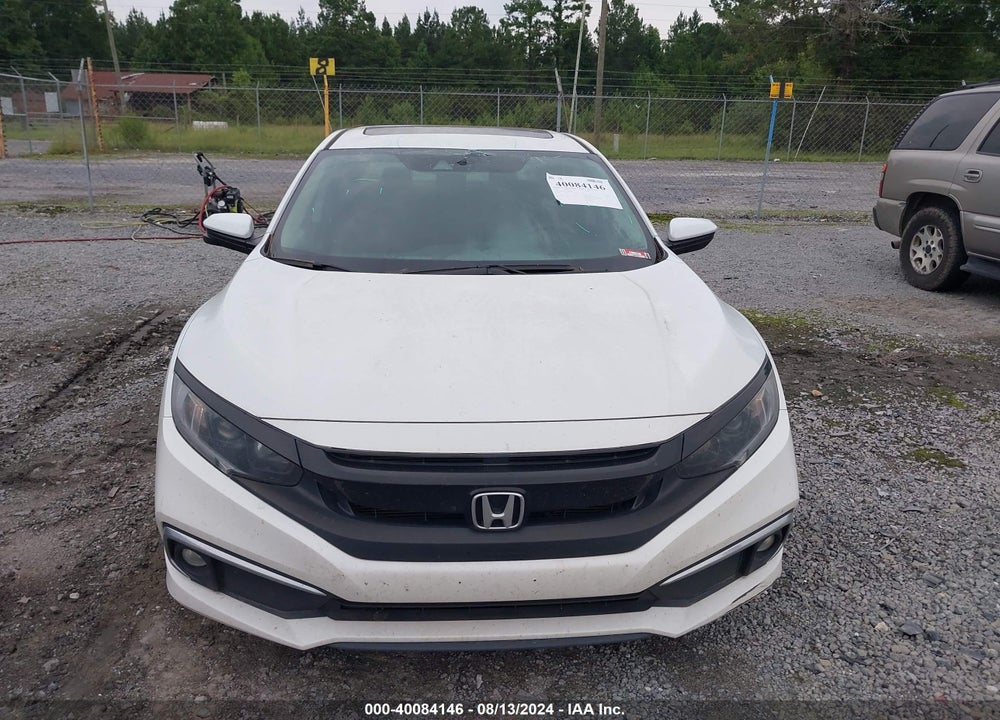 2019 HONDA CIVIC EX VIN: 19XFC1F35KE013281