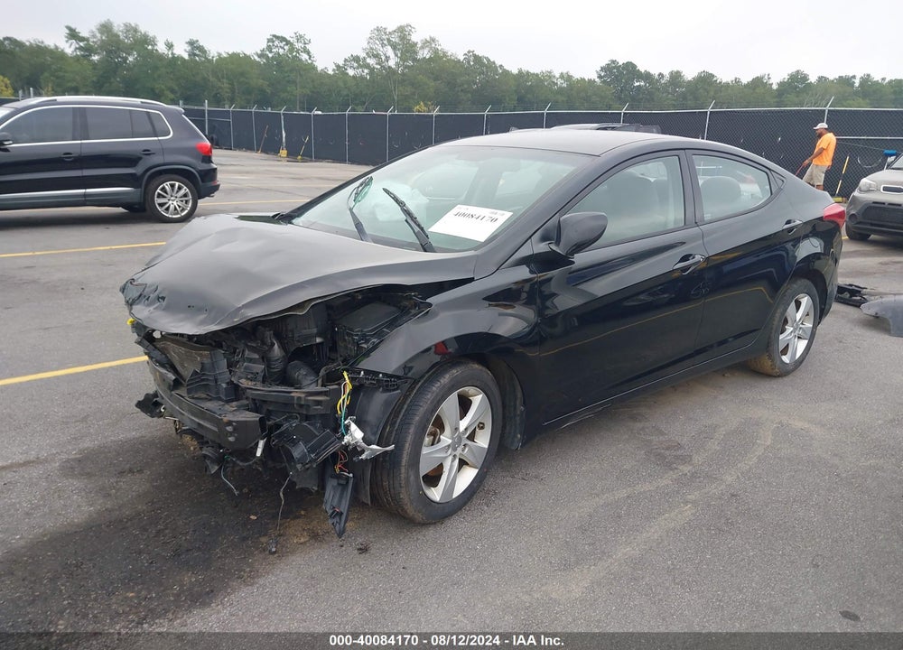 2013 HYUNDAI ELANTRA GLS VIN: 5NPDH4AE6DH309623