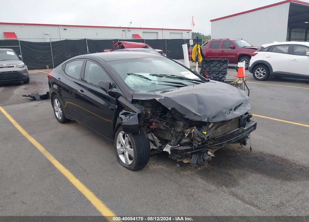 2013 HYUNDAI ELANTRA GLS VIN: 5NPDH4AE6DH309623