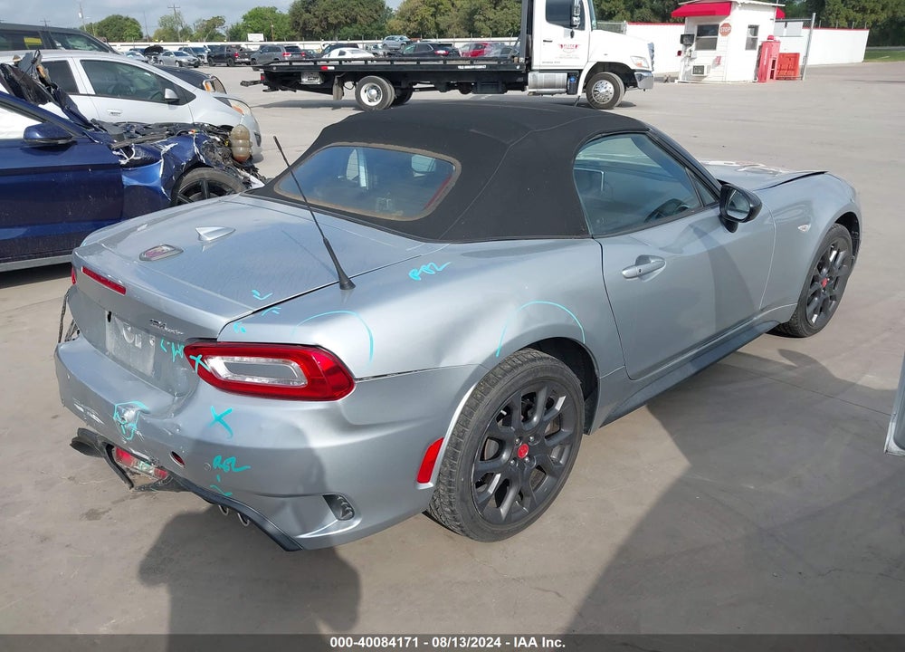 2019 FIAT 124 SPIDER ABARTH VIN: JC1NFAEK7K0142818