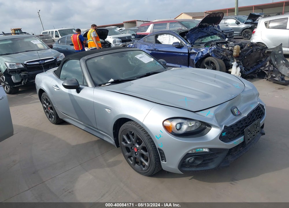 2019 FIAT 124 SPIDER ABARTH VIN: JC1NFAEK7K0142818