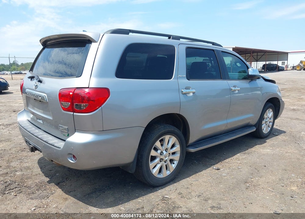 2012 TOYOTA SEQUOIA PLATINUM 5.7L V8 VIN: 5TDDW5G12CS062948