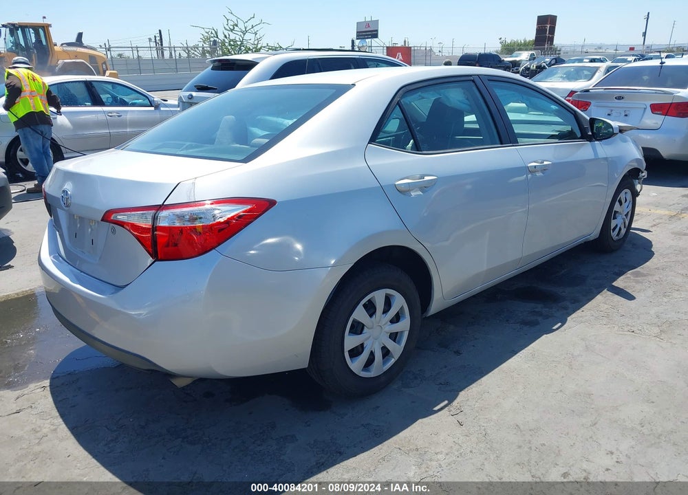 2016 TOYOTA COROLLA L VIN: 5YFBURHE7GP523470