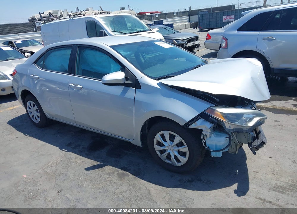 2016 TOYOTA COROLLA L VIN: 5YFBURHE7GP523470