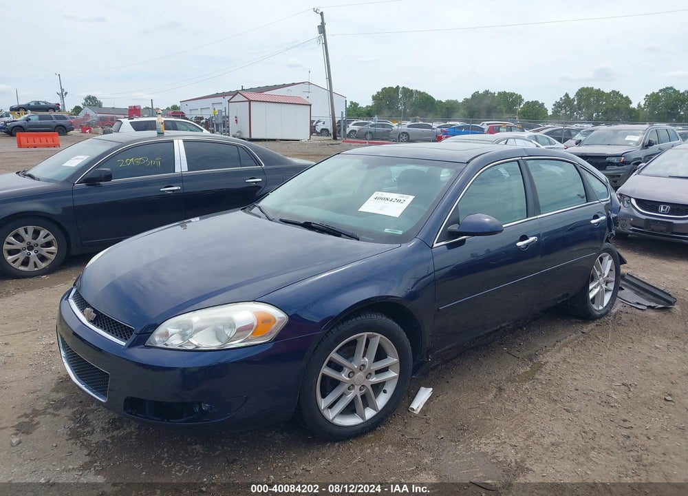 2012 CHEVROLET IMPALA LTZ VIN: 2G1WC5E30C1180681