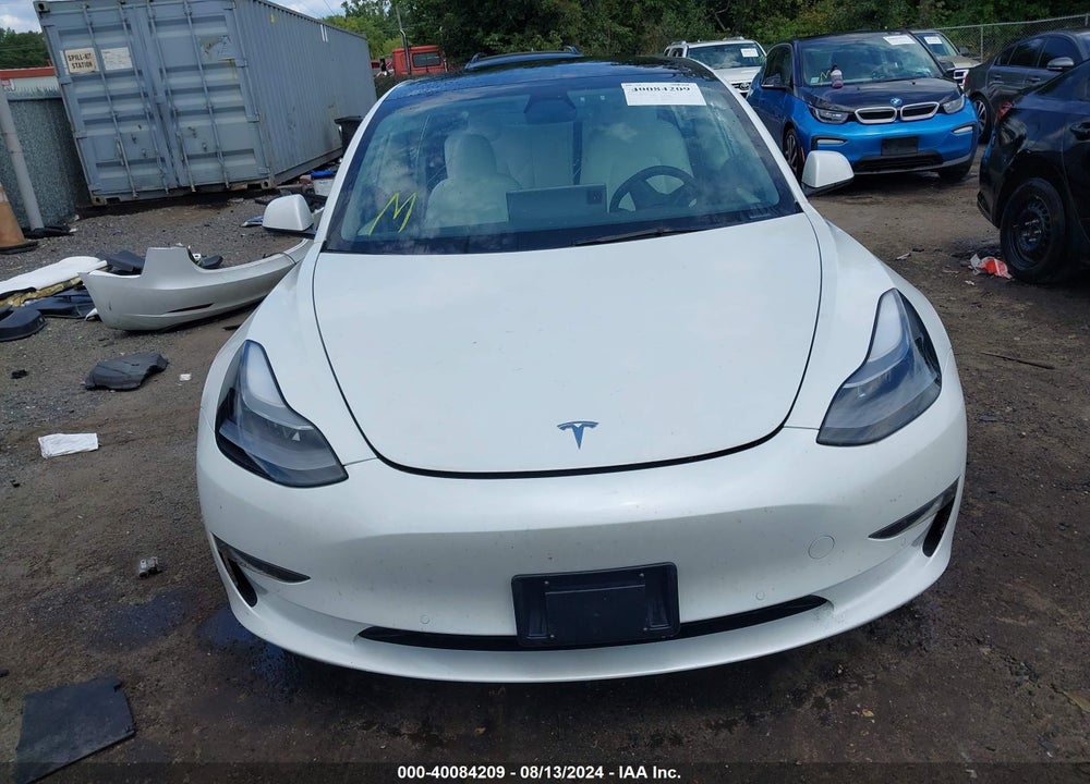 2022 TESLA MODEL 3 LONG RANGE DUAL MOTOR ALL-WHEEL DRIVE VIN: 5YJ3E1EB4NF115546