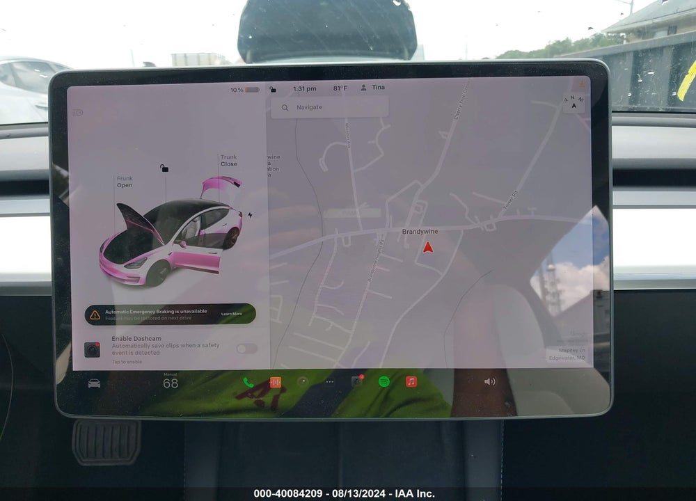2022 TESLA MODEL 3 LONG RANGE DUAL MOTOR ALL-WHEEL DRIVE VIN: 5YJ3E1EB4NF115546