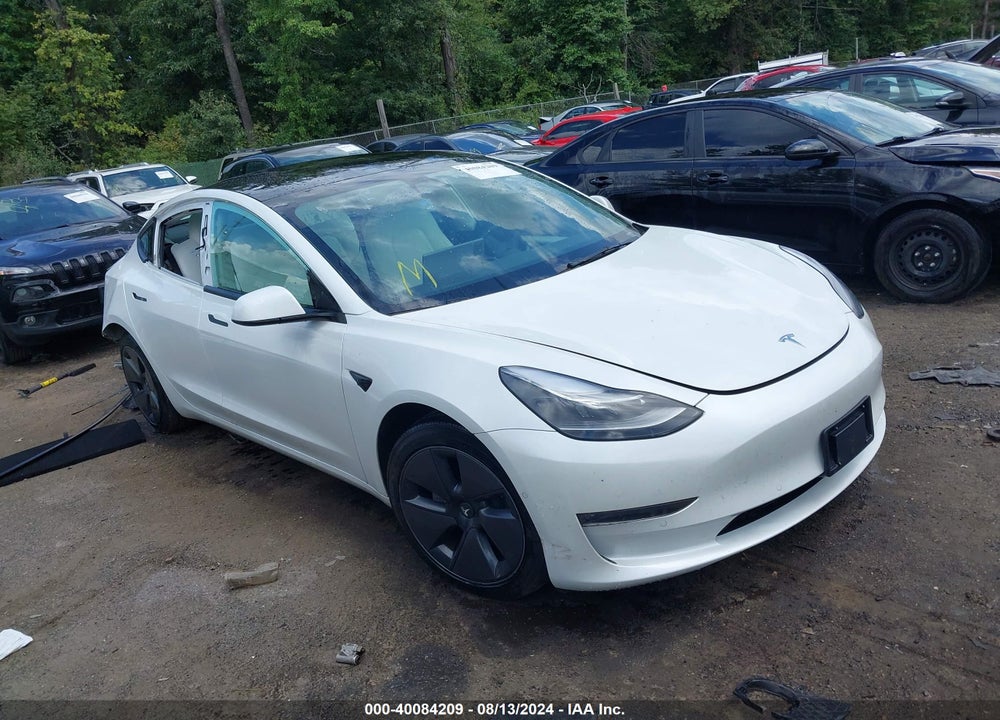 2022 TESLA MODEL 3 LONG RANGE DUAL MOTOR ALL-WHEEL DRIVE VIN: 5YJ3E1EB4NF115546