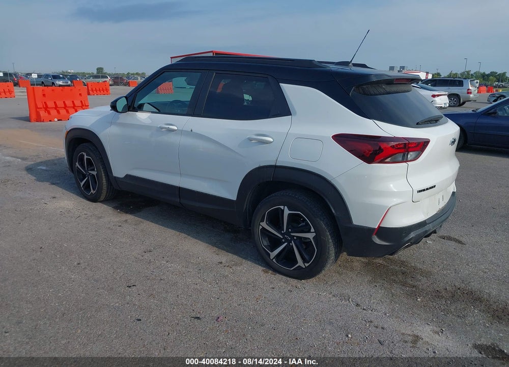 2022 CHEVROLET TRAILBLAZER FWD RS VIN: KL79MTSL4NB008843