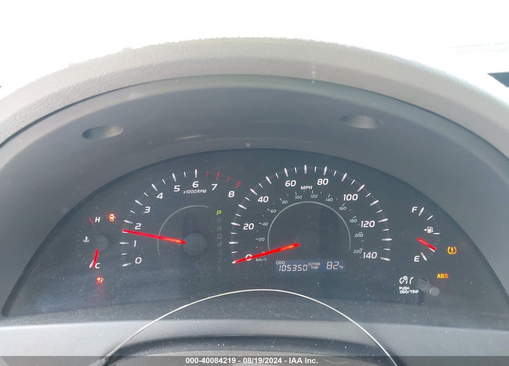 2009 TOYOTA CAMRY LE VIN: 4T4BE46K39R058539