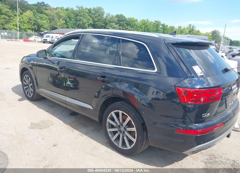 2017 AUDI Q7 3.0T PREMIUM VIN: WA1VAAF78HD016426