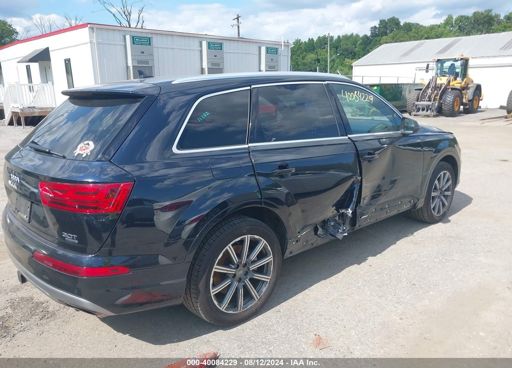 2017 AUDI Q7 3.0T PREMIUM VIN: WA1VAAF78HD016426