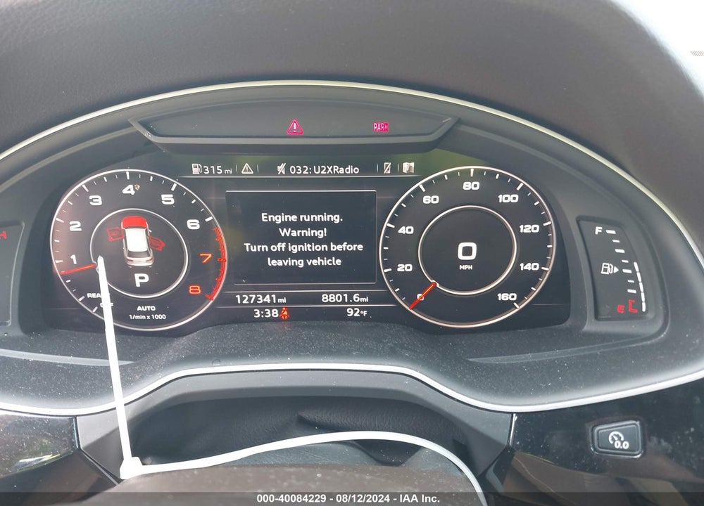 2017 AUDI Q7 3.0T PREMIUM VIN: WA1VAAF78HD016426