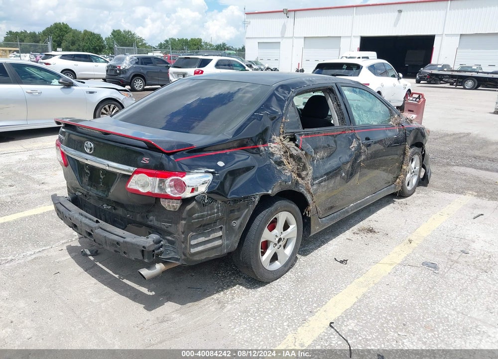 2011 TOYOTA COROLLA S VIN: 2T1BU4EE1BC658248