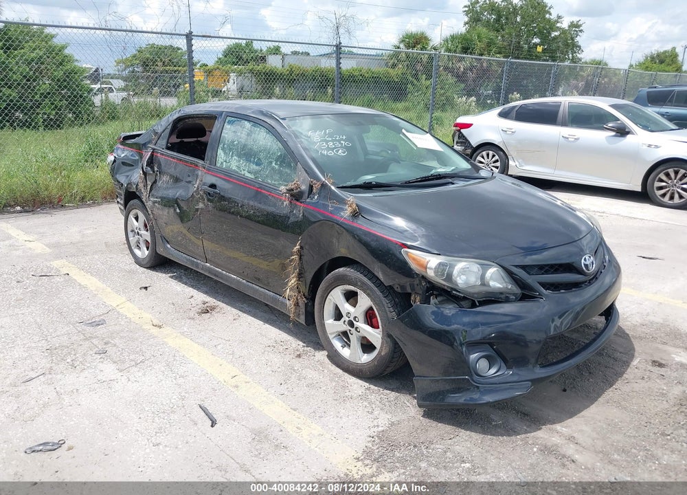 2011 TOYOTA COROLLA S VIN: 2T1BU4EE1BC658248