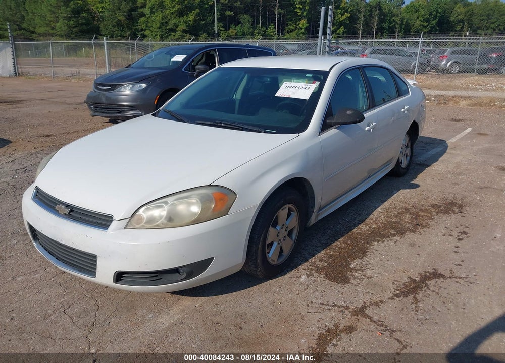 2011 CHEVROLET IMPALA LT VIN: 2G1WG5EK9B1212313