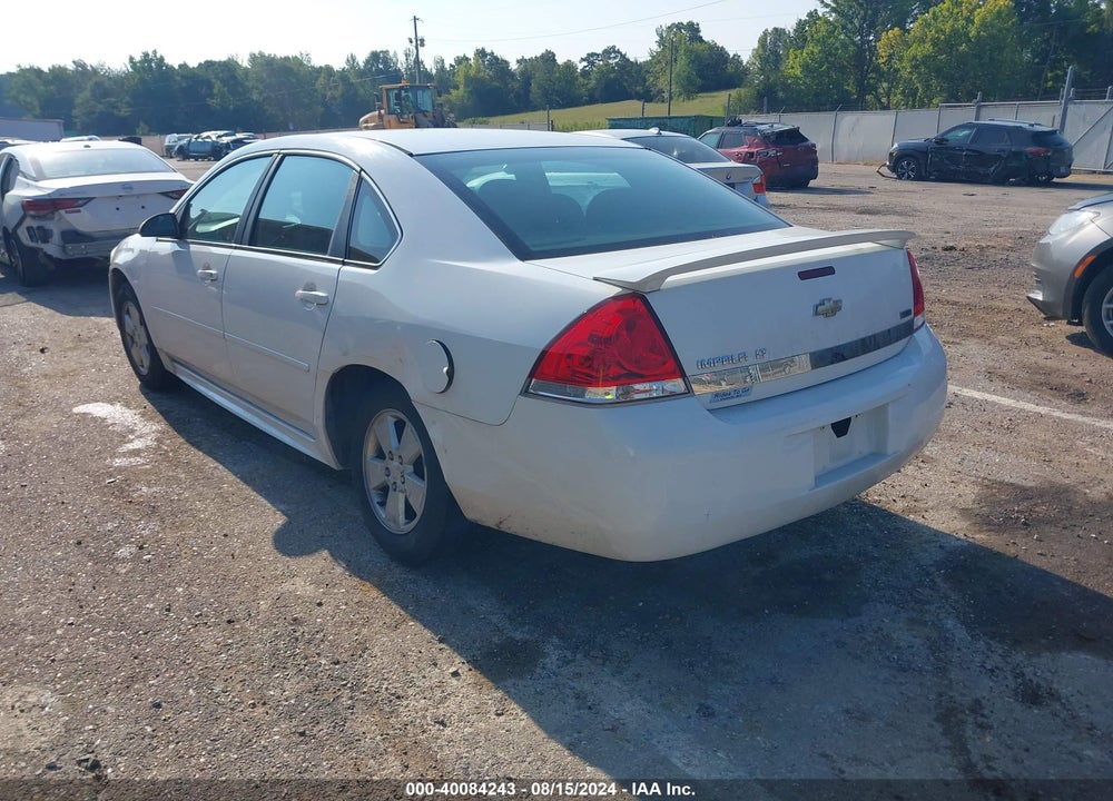 2011 CHEVROLET IMPALA LT VIN: 2G1WG5EK9B1212313