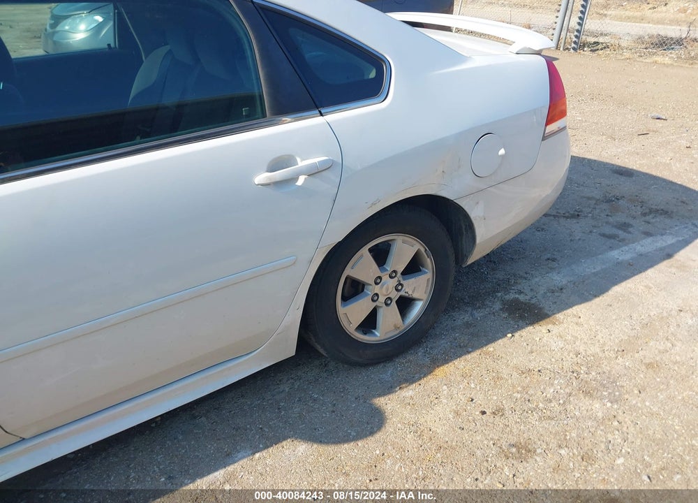 2011 CHEVROLET IMPALA LT VIN: 2G1WG5EK9B1212313