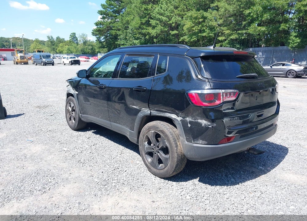 2018 JEEP COMPASS ALTITUDE 4X4 VIN: 3C4NJDBB8JT397454