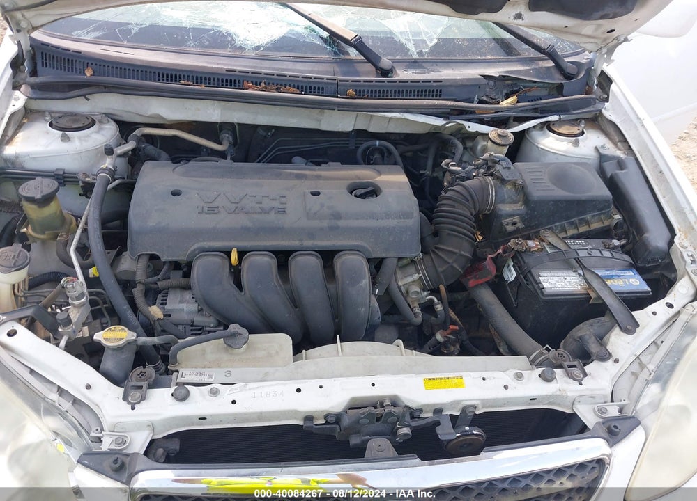 2008 TOYOTA COROLLA LE VIN: 1NXBR32E58Z042138