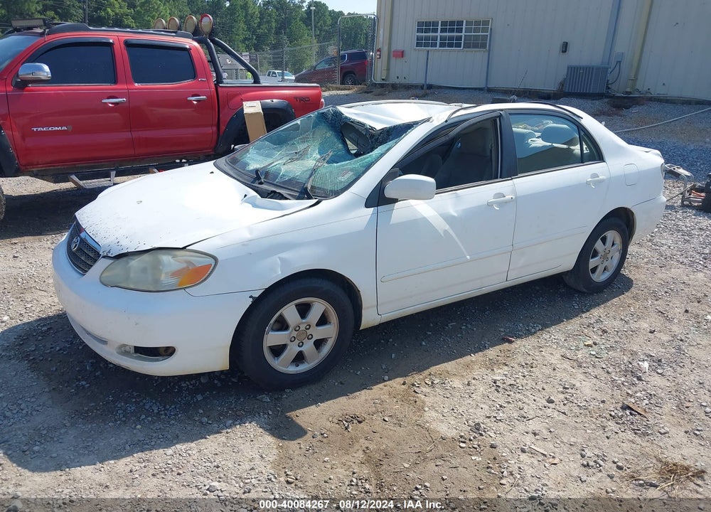 2008 TOYOTA COROLLA LE VIN: 1NXBR32E58Z042138