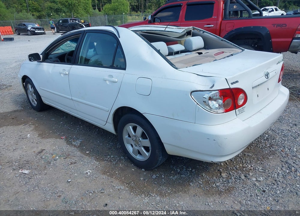 2008 TOYOTA COROLLA LE VIN: 1NXBR32E58Z042138
