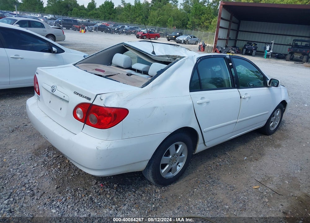 2008 TOYOTA COROLLA LE VIN: 1NXBR32E58Z042138