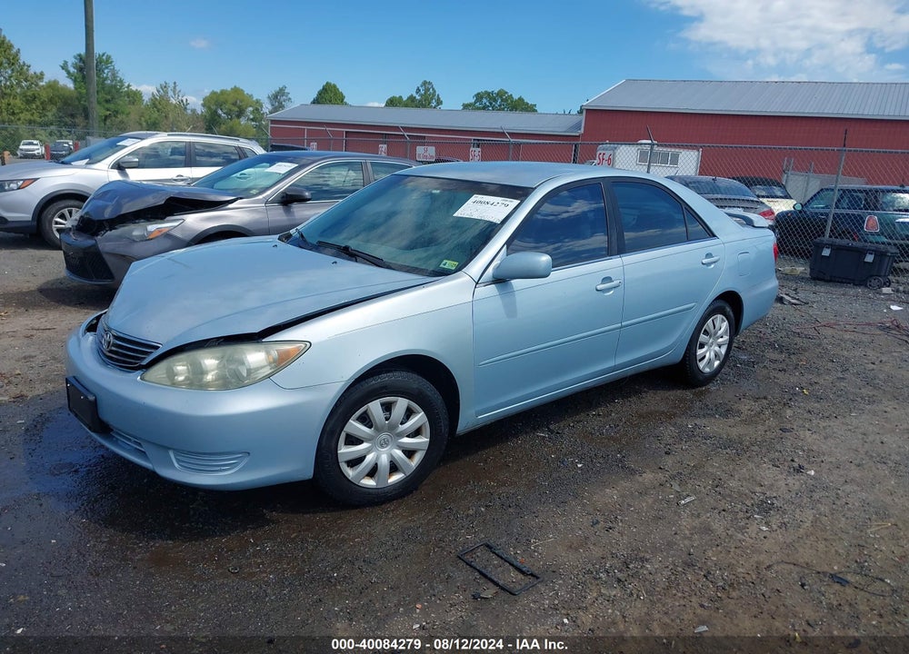 2006 TOYOTA CAMRY LE VIN: 4T1BE32K86U677272