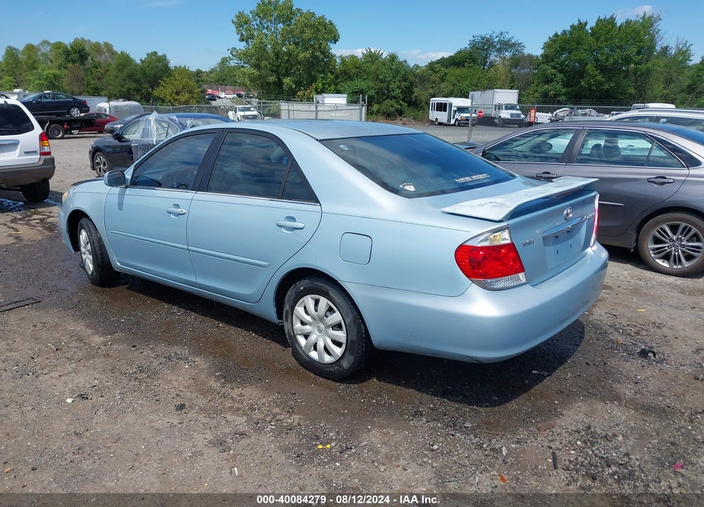 2006 TOYOTA CAMRY LE VIN: 4T1BE32K86U677272