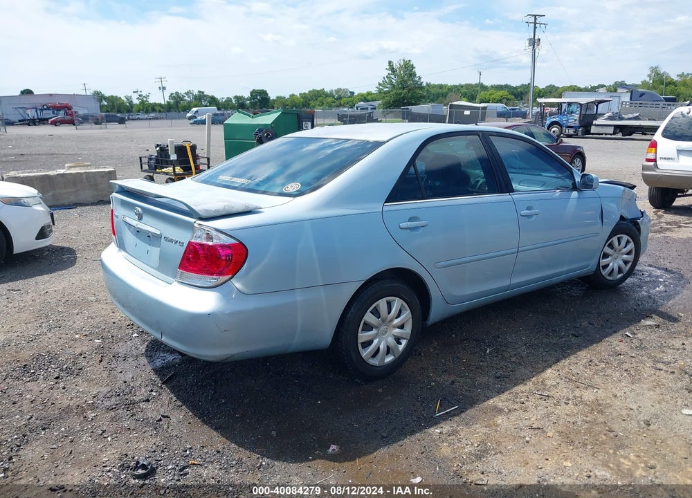 2006 TOYOTA CAMRY LE VIN: 4T1BE32K86U677272