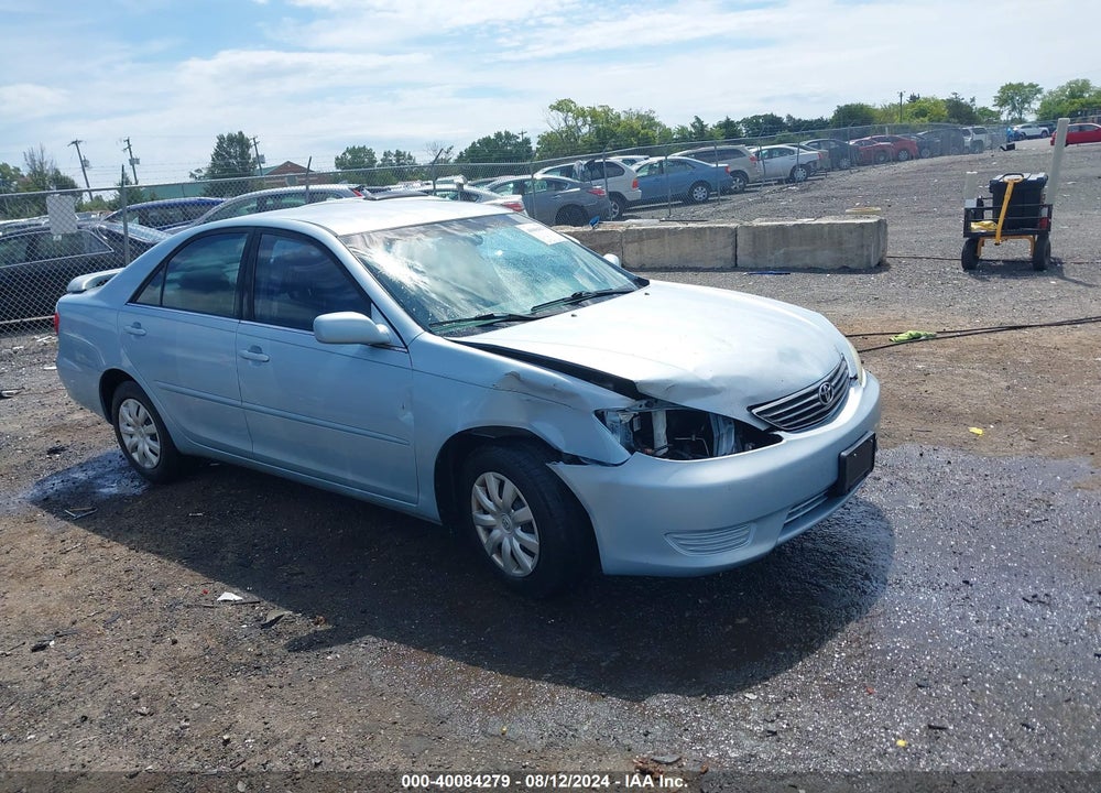 2006 TOYOTA CAMRY LE VIN: 4T1BE32K86U677272