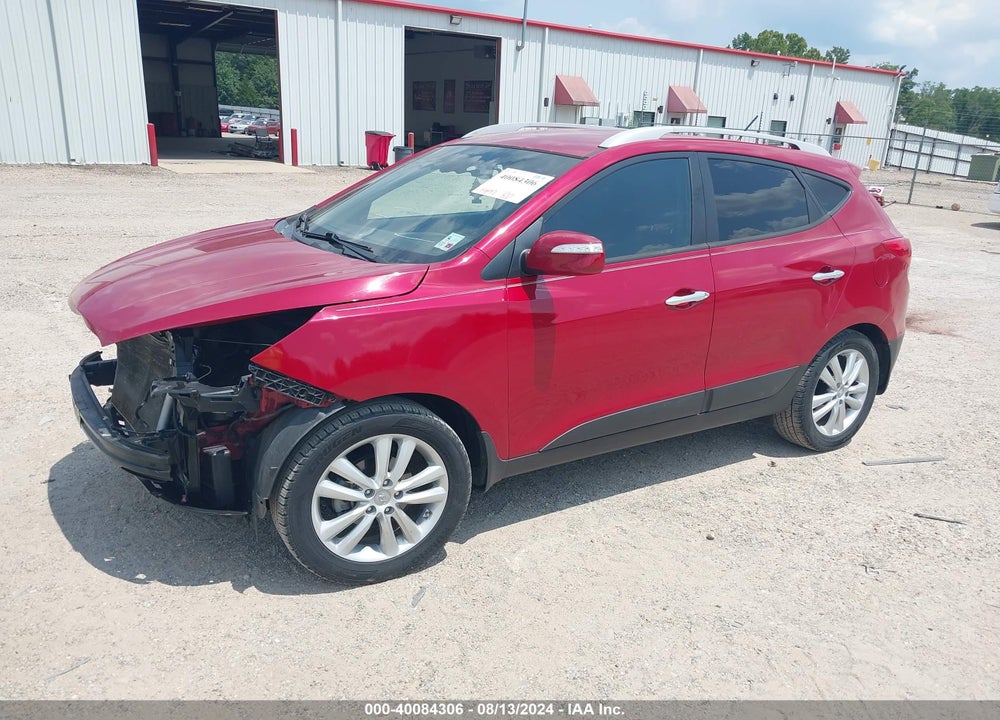 2011 HYUNDAI TUCSON LIMITED VIN: KM8JU3AC5BU210104