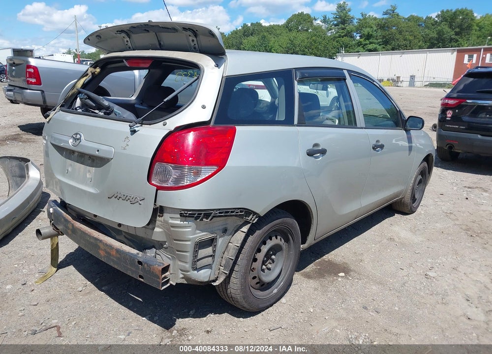 2004 TOYOTA MATRIX STANDARD VIN: 2T1KR32E54C286903