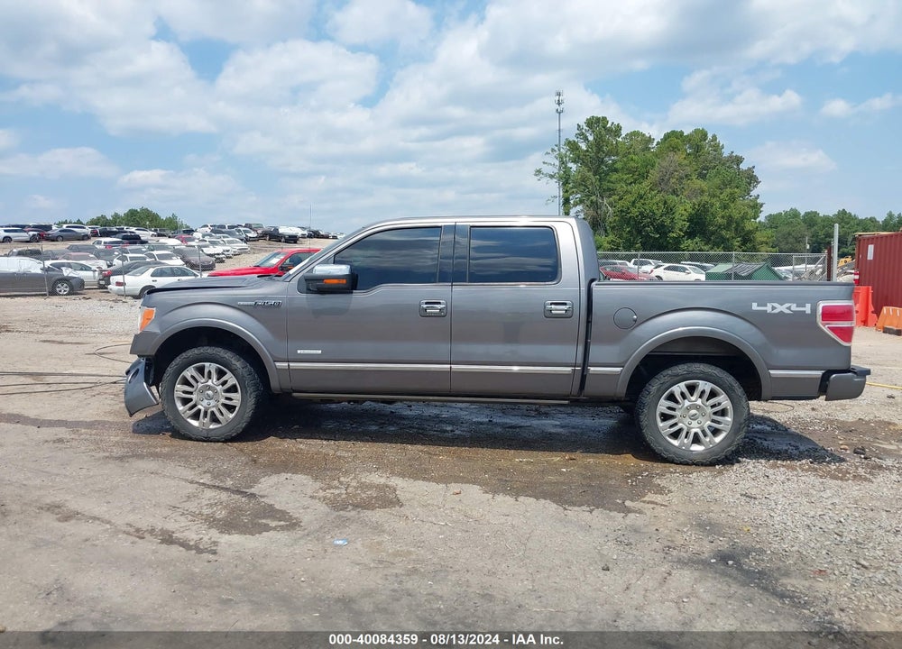 2011 FORD F-150 PLATINUM VIN: 1FTFW1ET9BFD02792