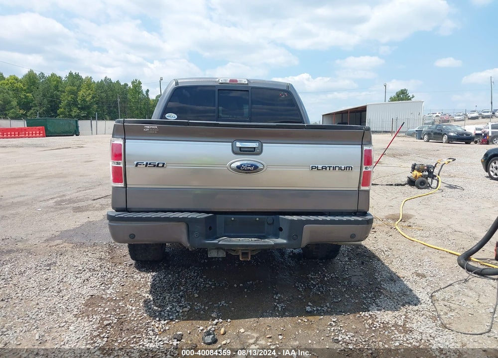 2011 FORD F-150 PLATINUM VIN: 1FTFW1ET9BFD02792