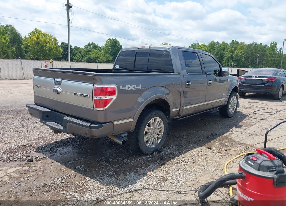 2011 FORD F-150 PLATINUM VIN: 1FTFW1ET9BFD02792