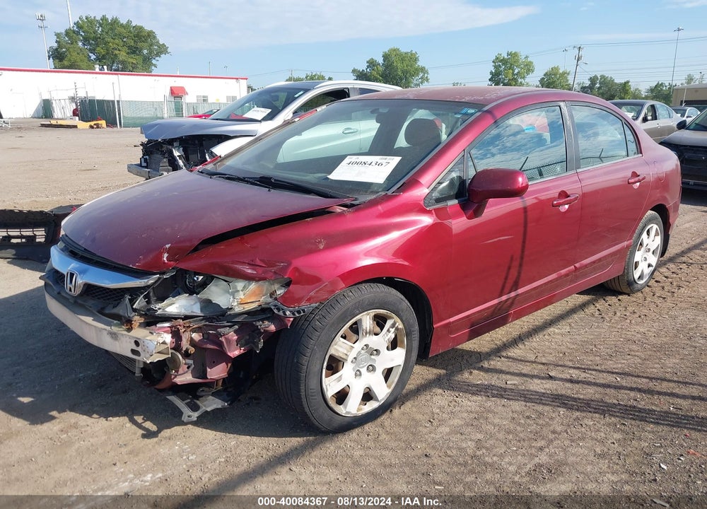 2010 HONDA CIVIC LX VIN: 2HGFA1F5XAH546738