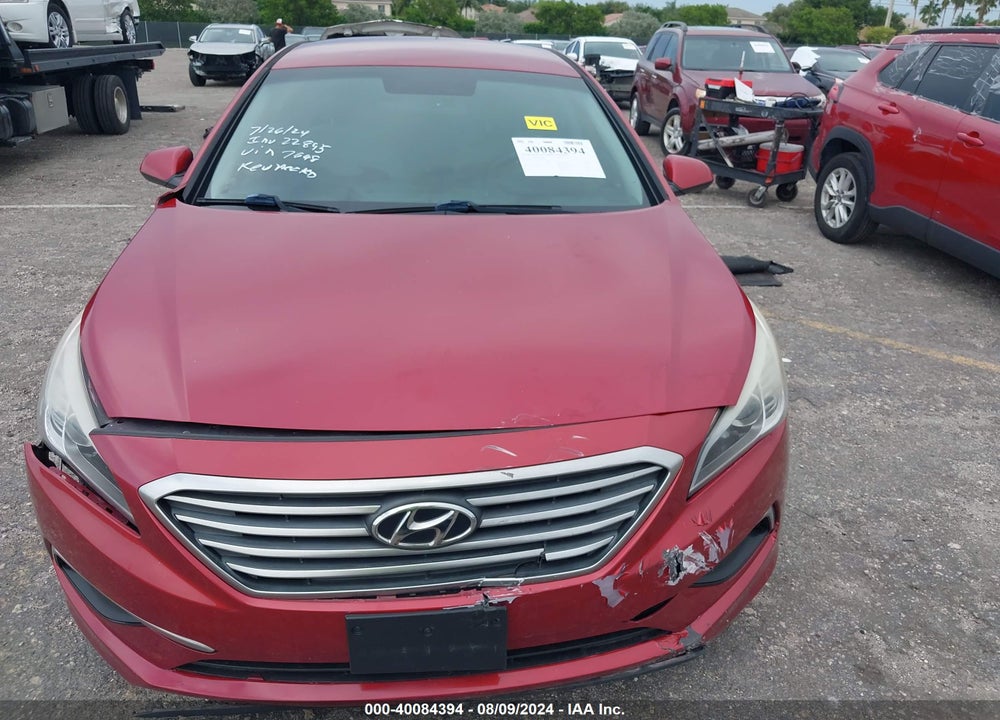 2017 HYUNDAI SONATA VIN: 5NPE24AF5HH537648