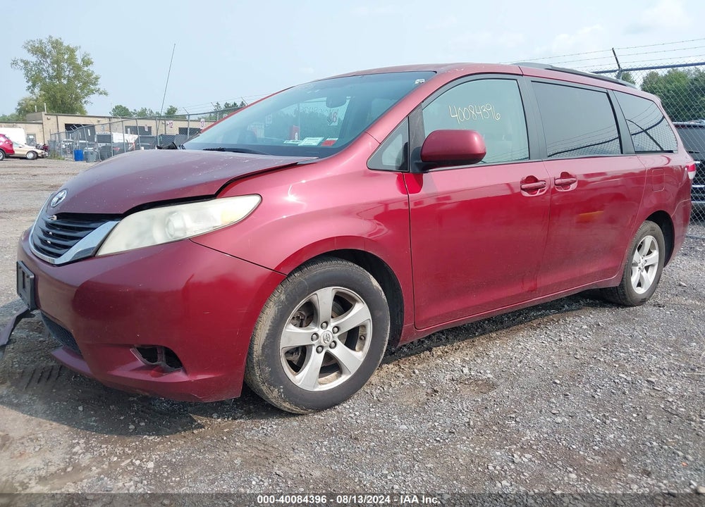 2011 TOYOTA SIENNA LE V6 VIN: 5TDKK3DC5BS066861