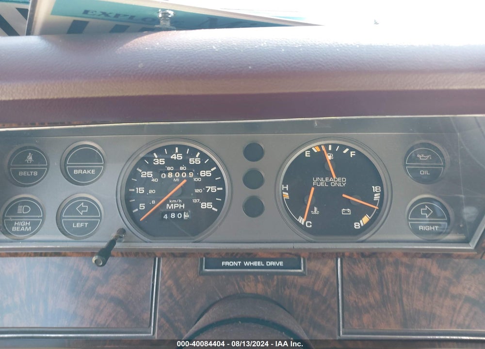 1986 DODGE 600 VIN: 1B3BV55K6GG238973