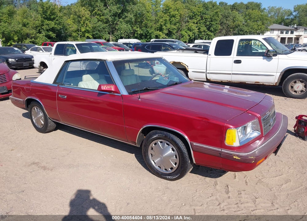 1986 DODGE 600 VIN: 1B3BV55K6GG238973